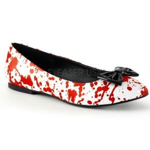 Zombie vampire blood splatter flats